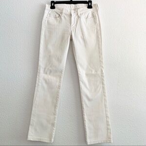 7 For All Mankind EUC White Jeans Size 27